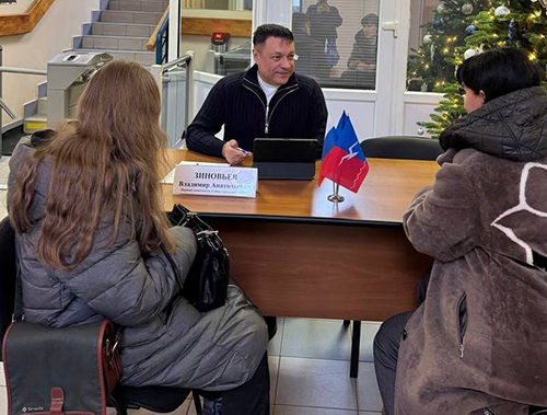 Первый заместитель главы Лобни провел прием граждан
