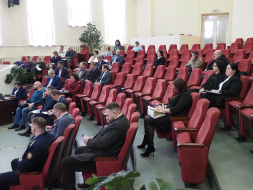 На общегородском совещании 