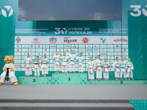 Каратисты из Лобни завоевали шесть медалей на всероссийском турнире «Кубок Успеха» в Новосибирске