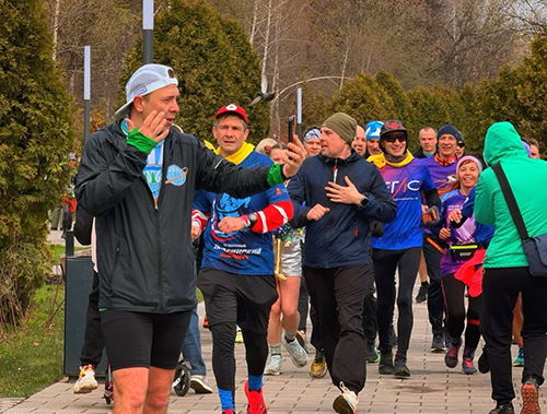 В Лобне прошел любительский марафон, посвященный Дню космонавтики