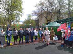 Военный парад прошел в детском саду №1 "Чайка"