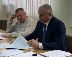 Совместное заседание комиссии по бюджету, финансам и налогам  и рабочей группы по приведению в соответствие с действующим  законодательством Устава городского округа Лобня