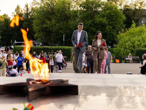 «Свеча памяти» - в Лобне прошла акция, приуроченная ко Дню ветеранов боевых действий