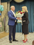  Депутаты поздравили коллектив детского сада «Чайка» 