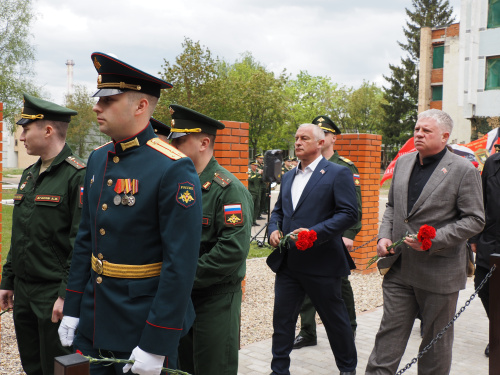 Депутаты приняли участие в  открытии памятника в Наро-Фоминске