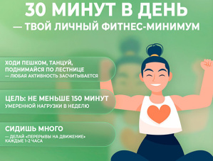 В Неделю ответственного отношения к здоровью Министерство здравоохранения напоминает о