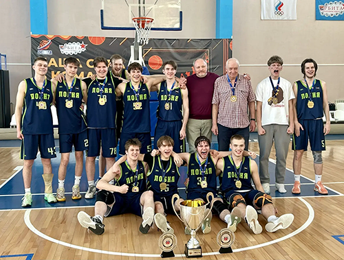 Баскетболисты из Лобни стали лучшими в Московской области