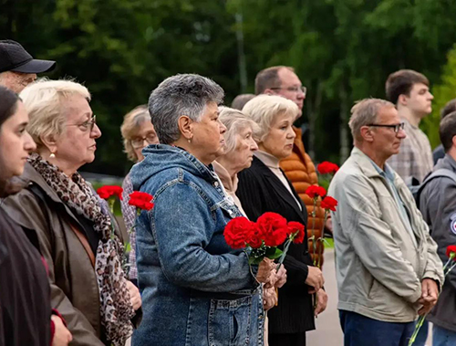 В День памяти и скорби в Лобне прошли памятные мероприятия 