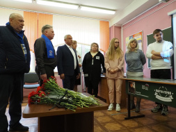  «Парта Героя» в память о Кавалере ордена Мужества Андрее Назарове 