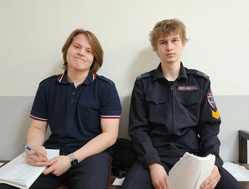 В полиции Лобни завершили практику студенты колледжа «Подмосковье»