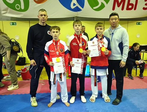 Лобненские тхэквондисты стали призерами Первенства Московской области