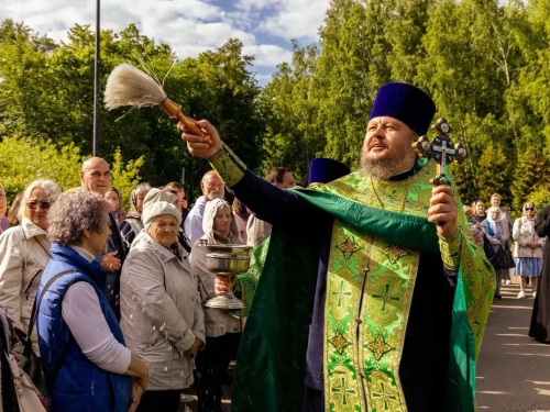 В Лобне прошел молебен о городе