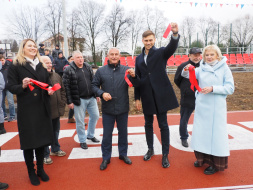 Завершена реконструкция стадиона «Труд»