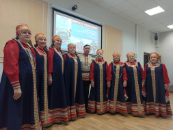 «Субботний вечер» с народной песней