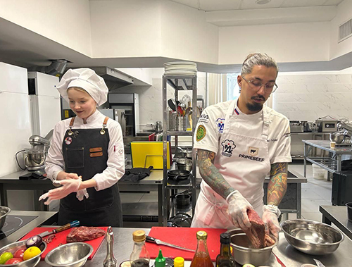 Лобненские студенты приняли участие в мастер-классе шефа ресторана