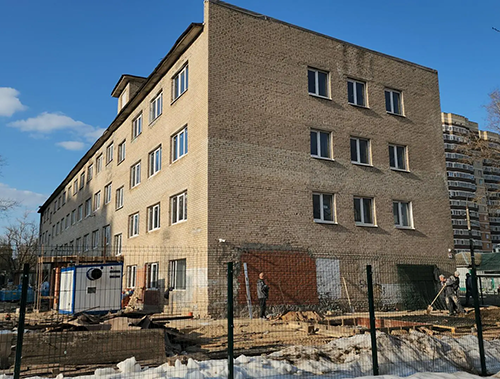 Новый формат гостеприимства: в Лобне продолжается строительство современной гостиницы