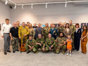 В Лобне открылась выставка, посвященная ветеранам боевых действий В Лобне открылась выставка, посвященная ветеранам боевых действий