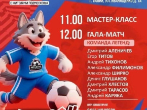 В Лобне пройдет гала-матч с участием легенд российского футбола В Лобне пройдет гала-матч с участием легенд российского футбола